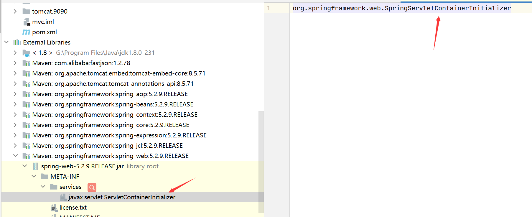 ServletContainerInitializer配置